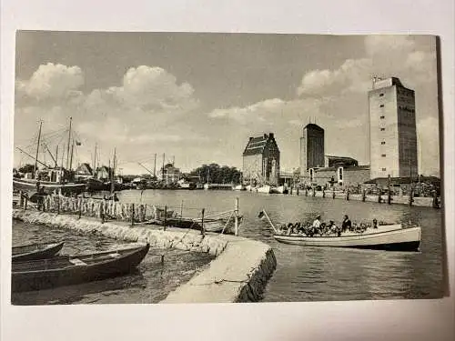 Ostseebad Burg - Insel Fehmarn, Hafen mit Fährboot 410004 AH
