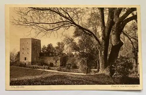 Salzburg Partie Vom Mönchsberg Burg Festung Berg Baum Österreich 8468 K TH