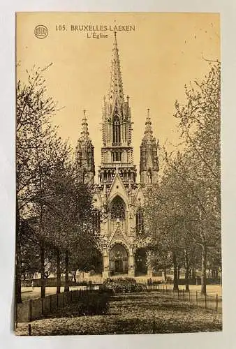 Bruxelles-Laeken L'Eglise Brüssel Laken Liebfrauenkirche Belgien 12090 K TH