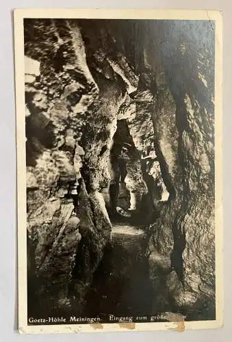 Goetz Höhle Meiningen Eingang Zum Großen Dom Thüringen Deutschland 180195 K TH