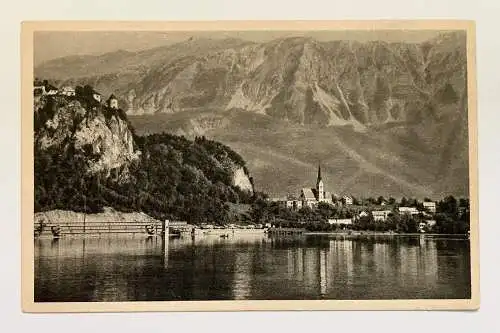 Veldes Bled Feldes Gemeinde Kirche Berg See Slowenien 402516 K TH