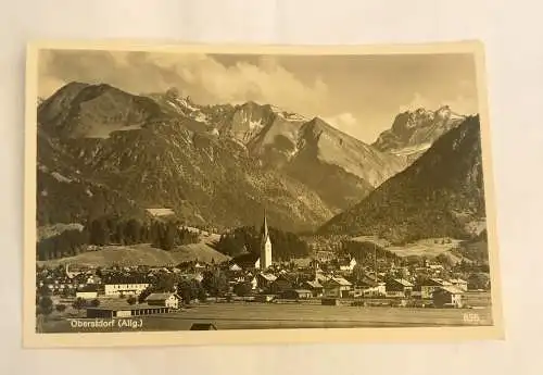 Ansichtskarte Allgäu, Oberstdorf, Tiefenbach, Bayern (110222bw)