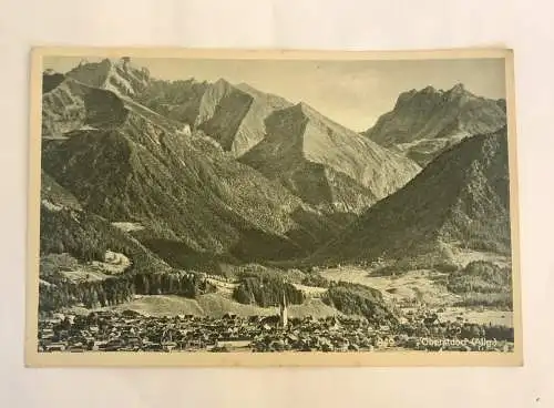 Ak, Oberstdorf, Allgäu, Tiefenbach, Bayern (110224 BW)