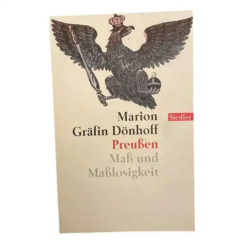 959 Marion Gräfin Dönhoff PREUSSEN MASS UND MASSLOSIGKEIT