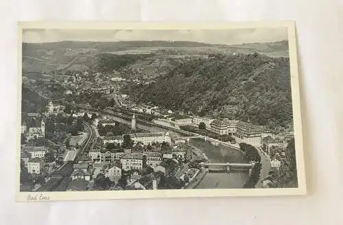 AK, Rheinland Pfalz, Bad Ems, Stadtansicht (110330 BW)