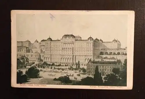 Königlicher Burgpalais Ofner Front 5291 G