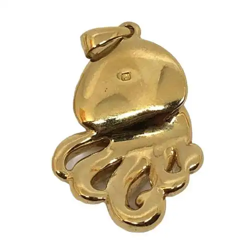 Pierre Lang Anhänger Tintenfisch Zirkonia 4 x 2,5 cm 31764