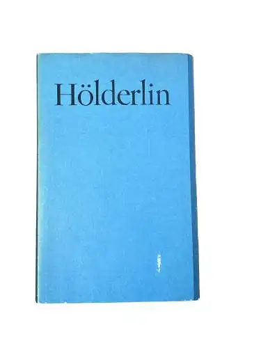 4818 Friedrich Hölderlin FRIEDRICH HÖLDERLIN. WERKE UND BRIEFE IN EINEM BAND. 