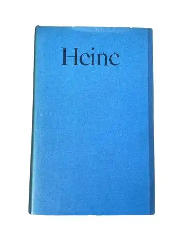 4820 Heinrich Heine HEINRICH HEINE. WERKE IN DREI BÄNDEN. BD.1: GEDICHTE, BD.2