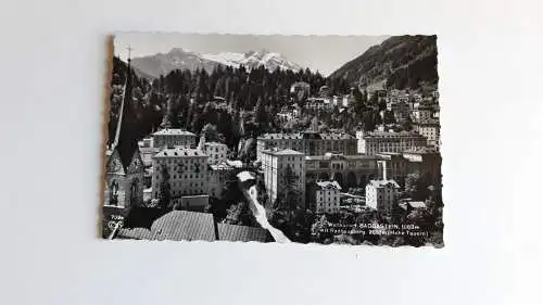 Weltkurort BADGASTEIN, 1083m mit Radhausberg, 2651m(Hohe Tauern) 40100FH