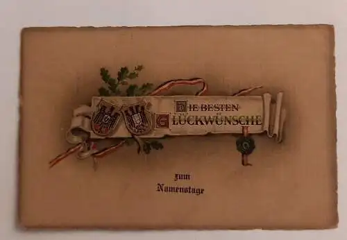 Glückwunschkarte Glückwünsche zum Namenstag 600648A gr