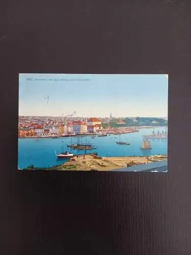 Kiel Panorama mit Kgl.Schloss und Universität 410393 gr