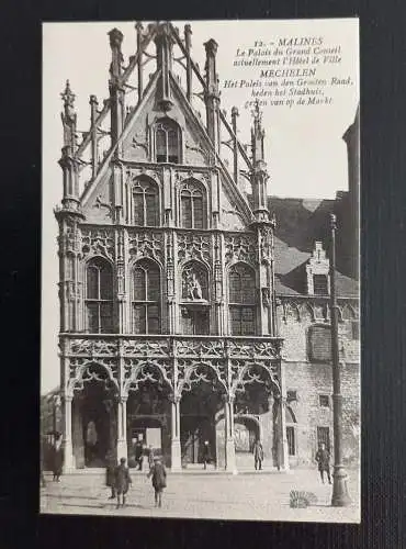 Malines Le Palais Du Grand Conseil 165334 Ga G