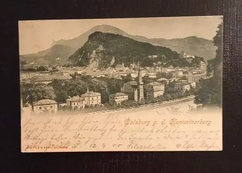 Salzburg Mit Kapuzinerberg 23140 Ga G