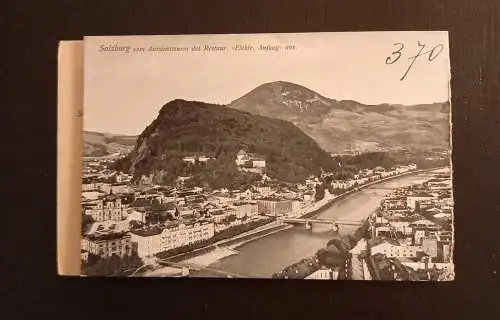 Doppelkarte Salzburg Panorama 165399 Ga G