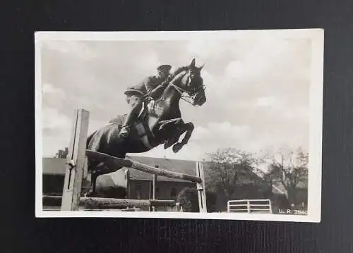 II WK Unsere Reichswehr Reiter Mit Pferd 165335 Ga G