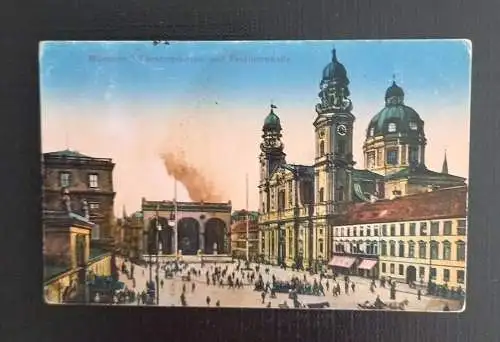 München Theatinerkirche U.Feldherrnhalle 165314 Ga
