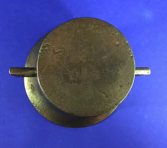 Mörser mit Pistill 13 cm hoch 18 Pistill 24.5 cm Jhdt. ????? 6