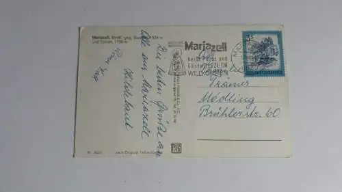 Mariazell geg. Student, 1534m und Tonion, 1700m. 40039 FH