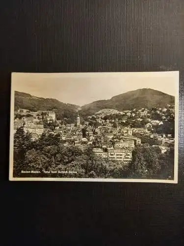 Baden Baden Blick v.Schloß Solos 400312 gr F