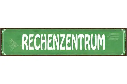 Schild Rechen Zentrum Garten Werkzeug Gemüse Beet Gärtner 46 x 10 Blech od. Holz