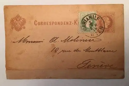 Mariahilf Wien Correspondenz Karte C14406