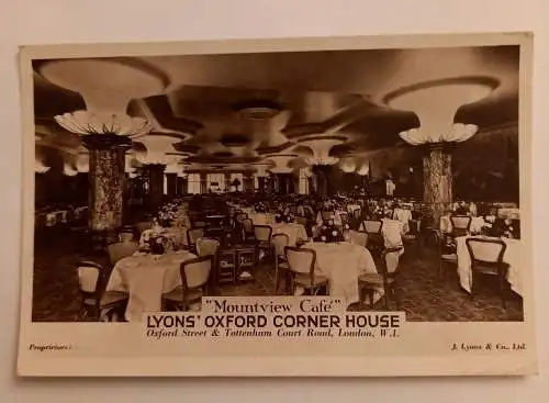 London, Mountview Cafe, Oxford Street 500113 gr D