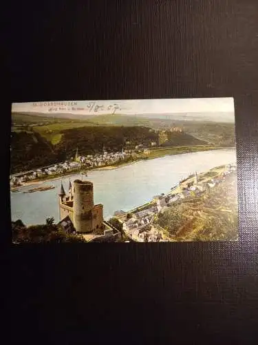 St.Goarshausen Burg Katz u.St.Goar 410422 gr C