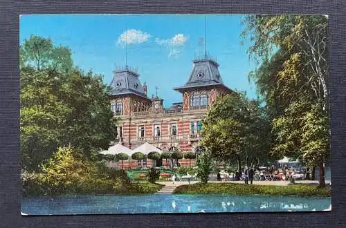 Stadtpark Restauration (L.R.Herzog) Nürnberg Weiher Bayern Deutschland 400435 F