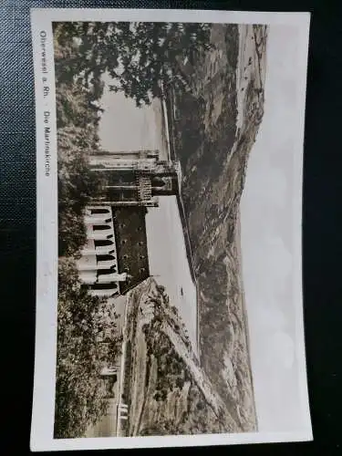 Oberwesel am Rhein Die Martinskirche See Berge Kirche Baum 402506 WM G