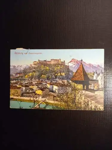 Salzburg, Festung und Untersberg 430084 gr