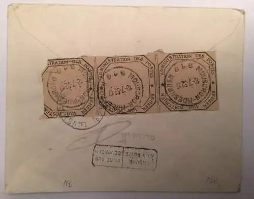 Brief Belgien Moeskroen Ljubljana 1952 14548A