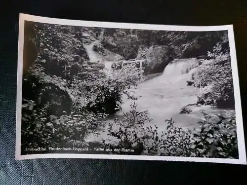 Ehrbachtal Brodenbach Boppard Partie aus der Klamm Wasserfall 402535 WM F