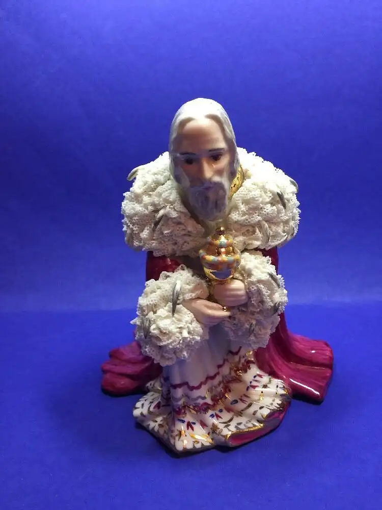 Krippe Porzellan Irish Dresden 11 teilig 3