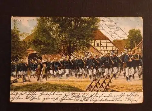 Ansichtskarte Bayern Berchtesgaden Soldaten Auf Dem Marsch 600770A Ga G