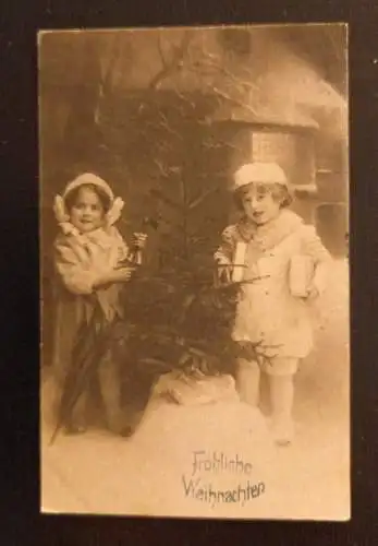 Fröhliche Weihnachten Zwei Kinder 600747A Ga G