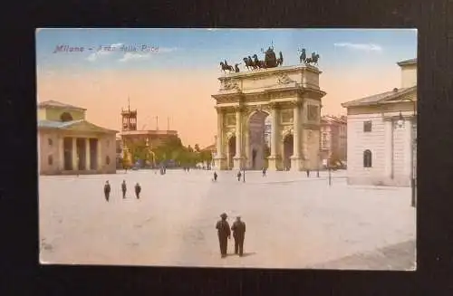 Milano Italien Arco Della Pace 11180 Ga G