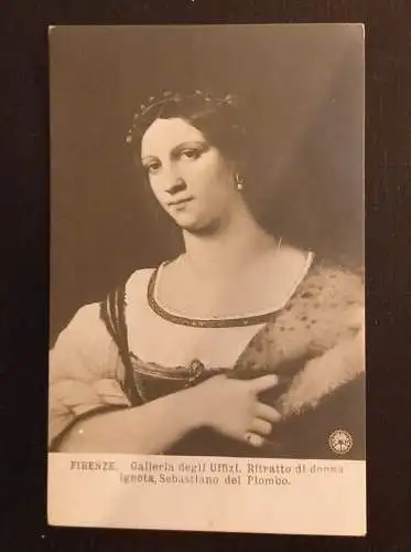 Firenze Ritratto Di Donna Ignota Porträt 11178 Ga G