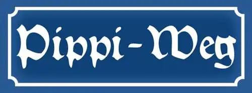 Schild pippi weg straße wc hunde klo gassi platz ort stadt 27 x 10 blech od.holz