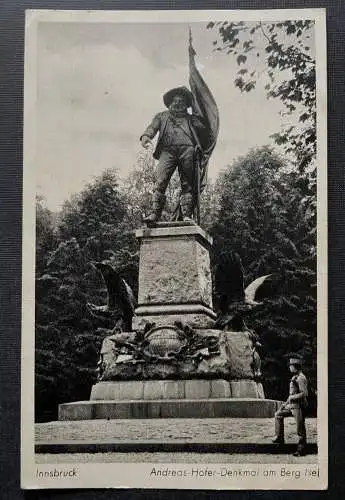 Innsbruck Andreas Hofer Denkmal Berg Isel Statue Tirol Österreich 402174 TH A