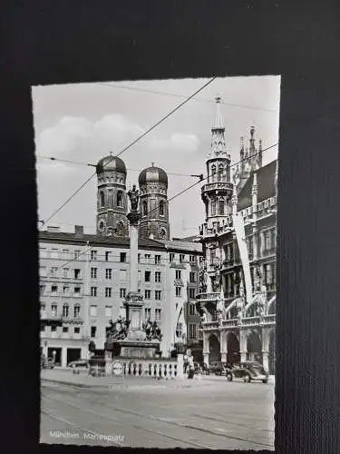 AK München Marienplatz 400460 gr F