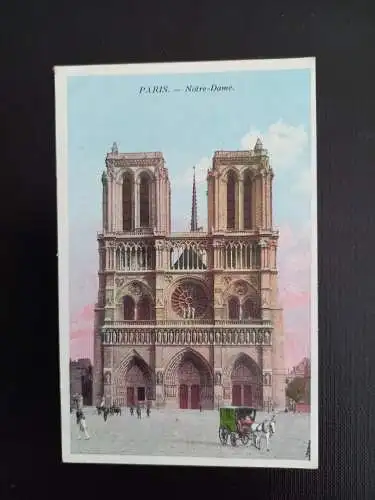 AK Paris Notre Dame 400469 gr F