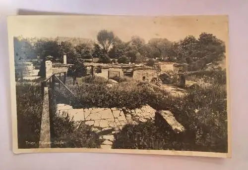 AK, Rheinland Pfalz, Trier, Römer-Bäder, (40082 BW)
