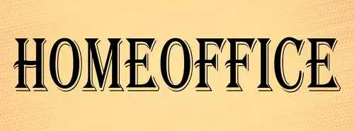 Schild Home Office Heimarbeit Büro Zuhause Arbeiten Firma 27x10 Blech od.Holz