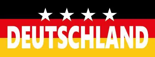Schild Deutschland Fahne Flagge Land 27x10 Blech od.Holz