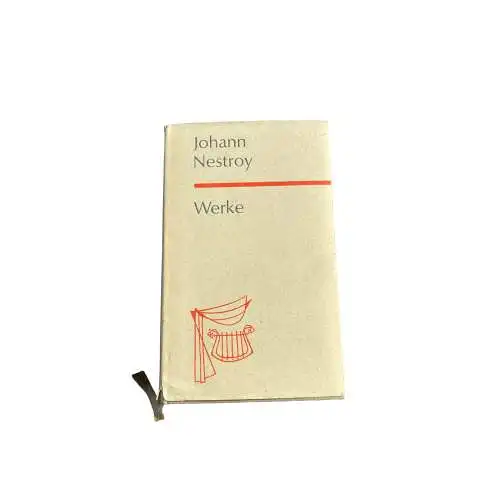 Johann Nestroy - WERKE. Donauland Wien 1968 HC + Abb