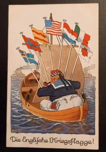 Die Englische Kriegsflagge Ga