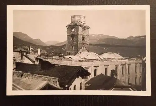 AK Hallein Zerstörtes Gebäude 650222 Ga E