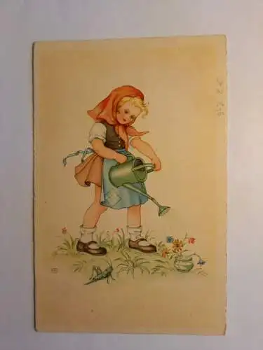 Mädchen mit Gießkanne 180038 GR