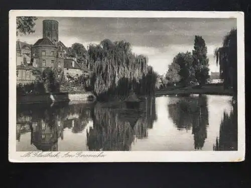 AK Mönchengladbach - Am Geroweiher - See Kloster 180155 TH
